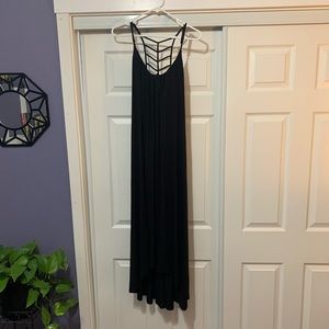 Black Nicole Miller maxi dress